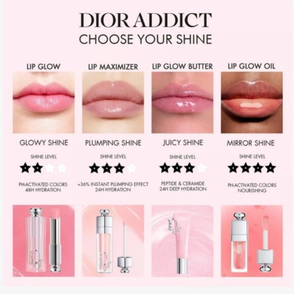 !!NEW!! Dior Addict Lip Maximizer Gloss - Pink (001) - Picture 5 of 5